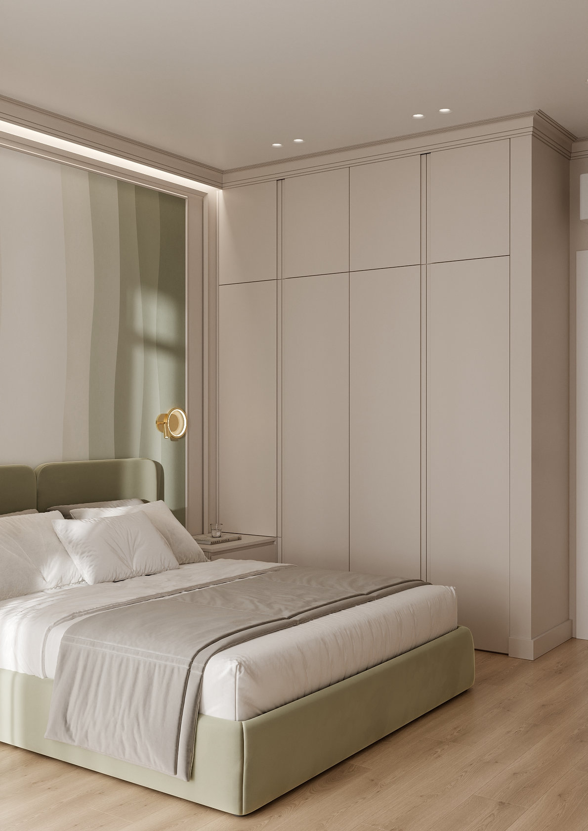 Дизайн квартиры 80 м² — фрагмент интерьера