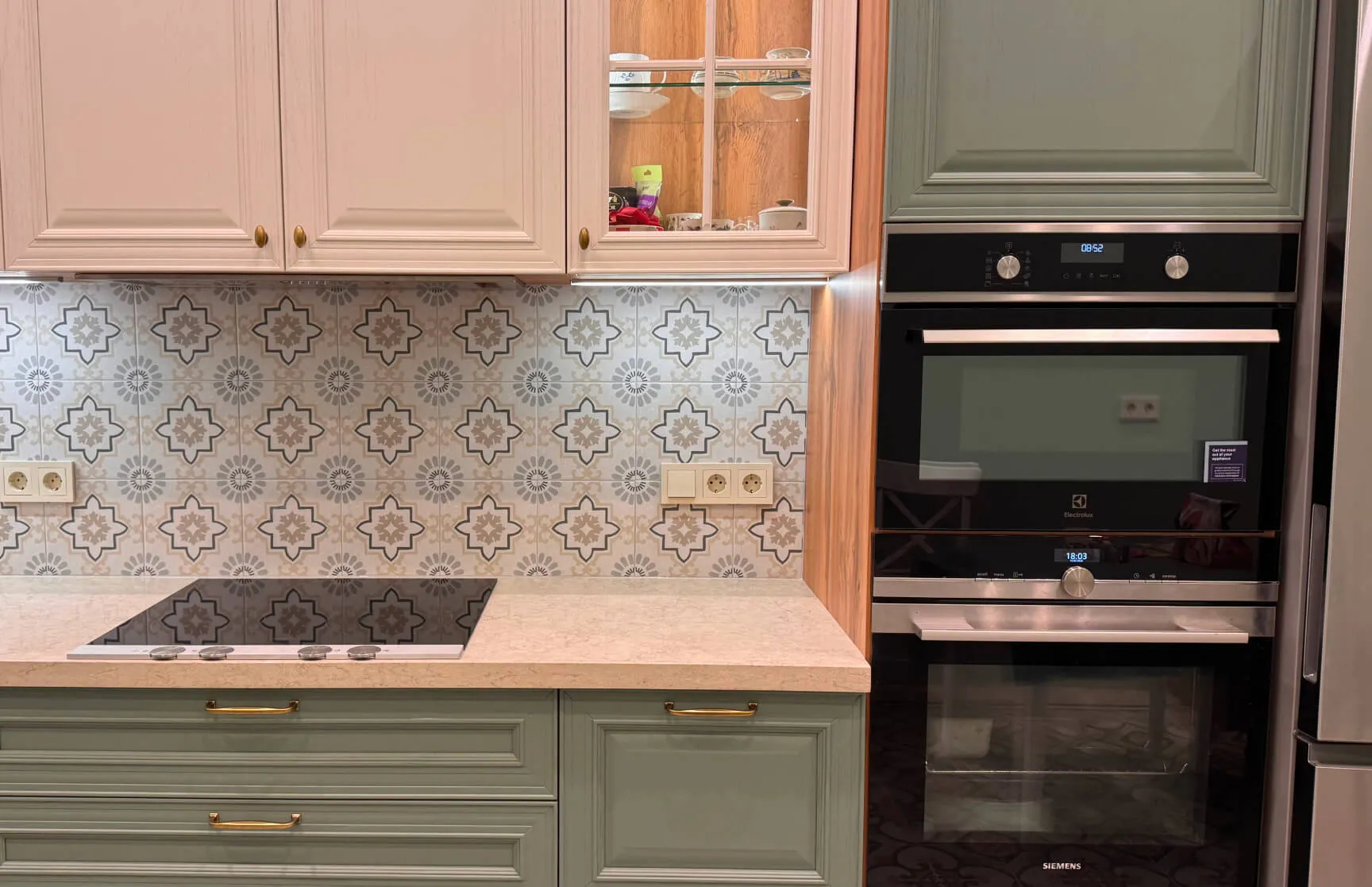 Кухня из массива дуба Аннет фото 2