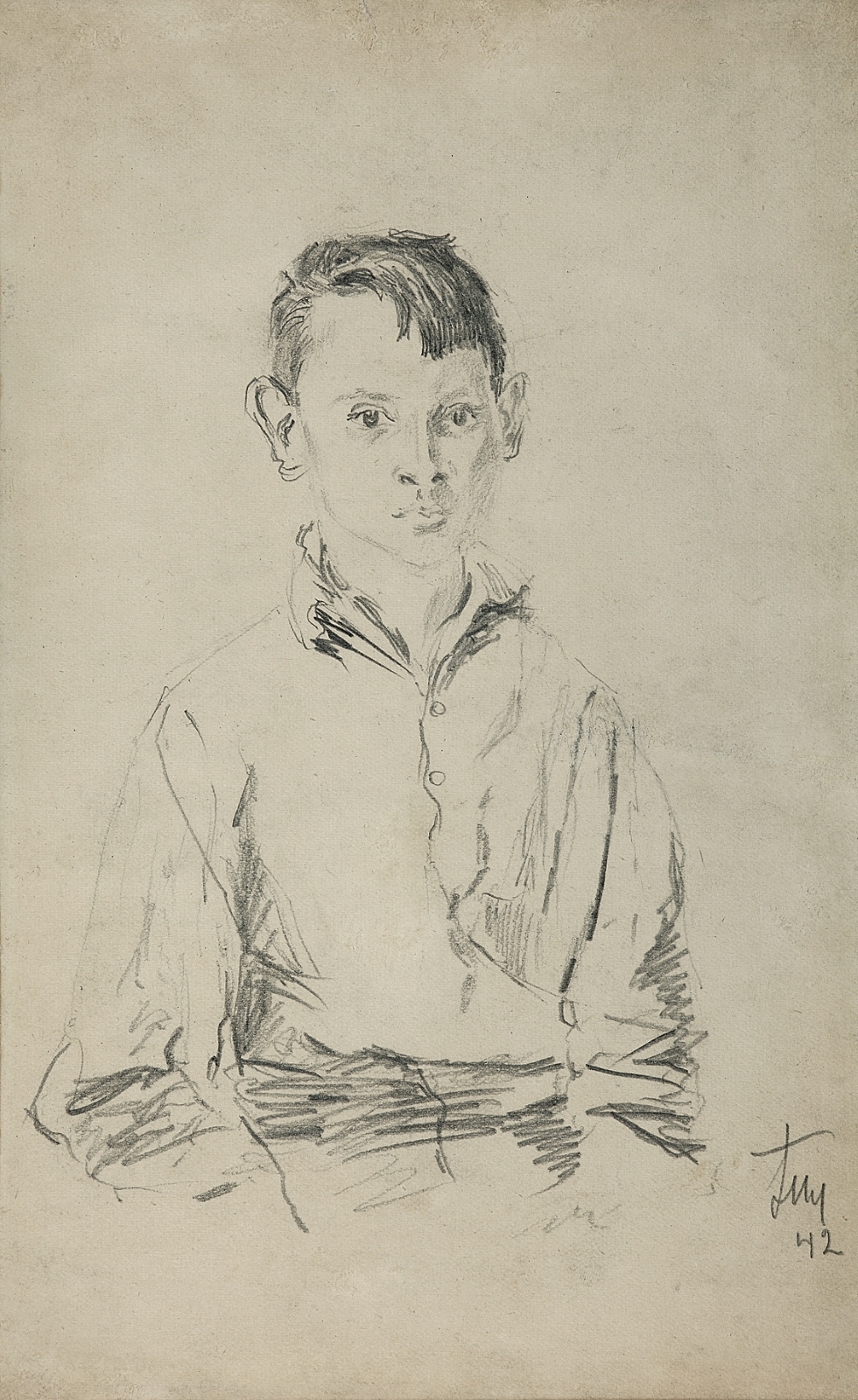 Портрет юноши. 1942