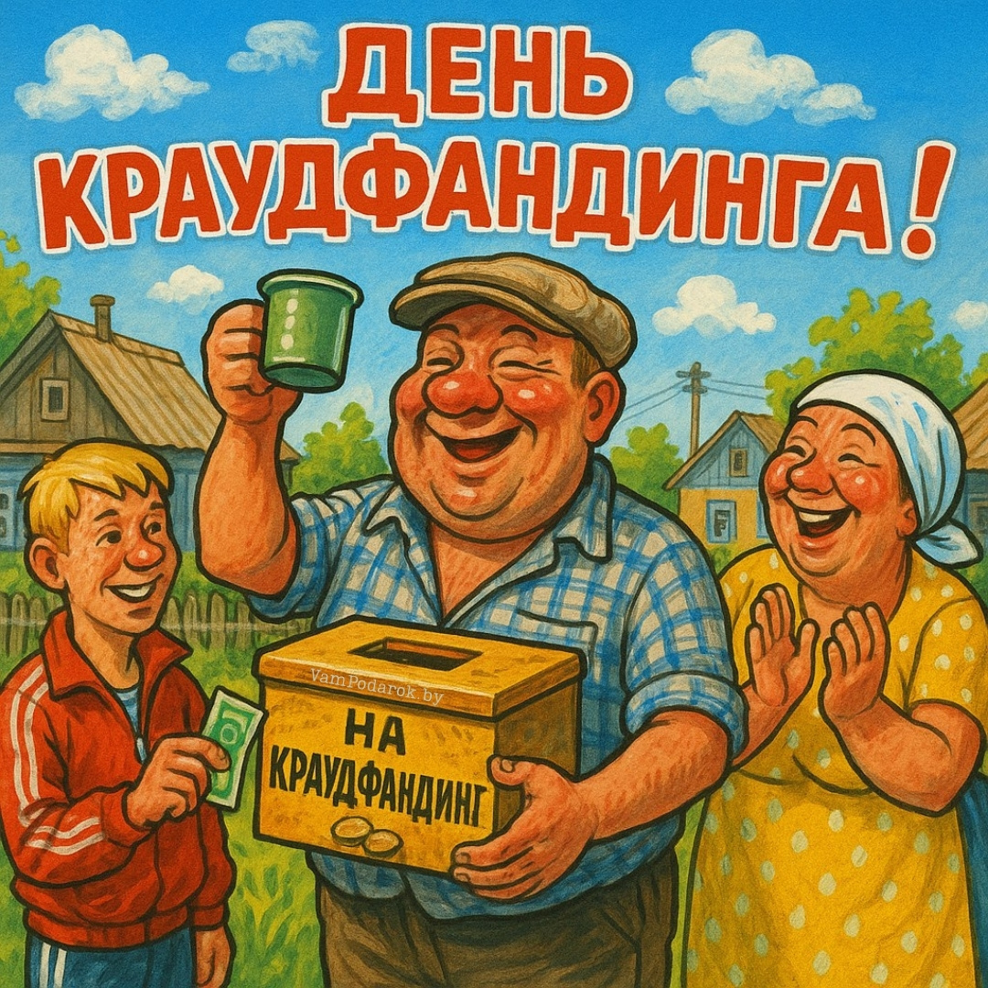 День краудфандинга –открытка