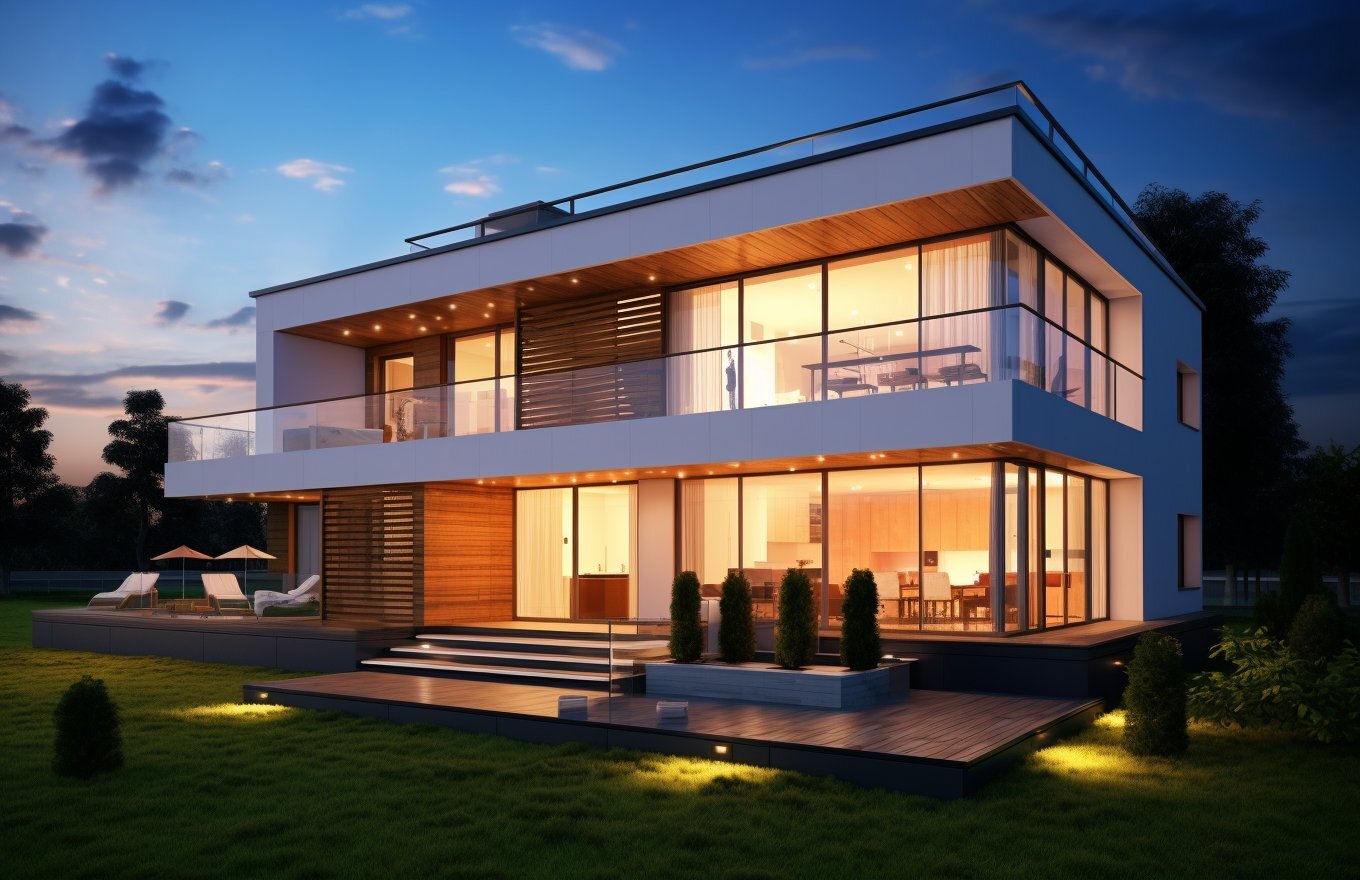 дома в стиле лофт