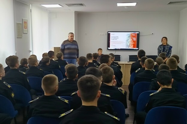 Презентация проекта «Ушедшим в разведку навечно» прошла в филиале Нахимовского училища в Калининграде