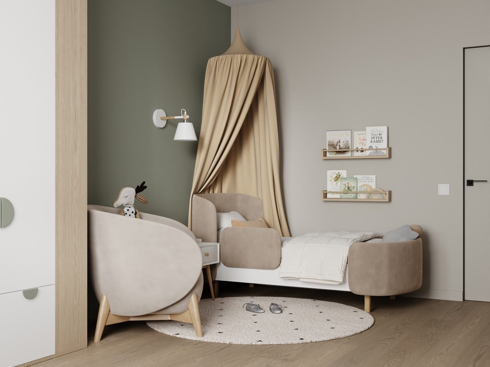 Квартира в Московском, визуализация 11
