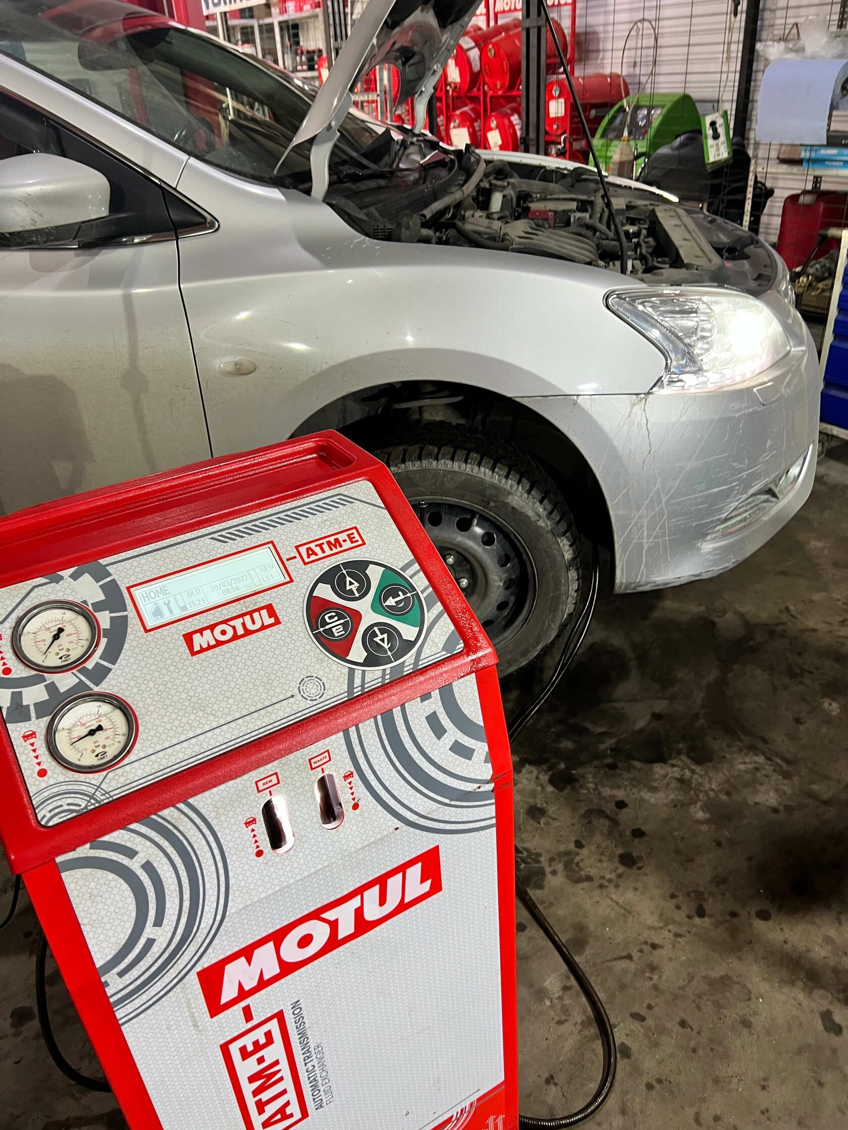 Установка Motul Evo подключение к Nissan Sentra