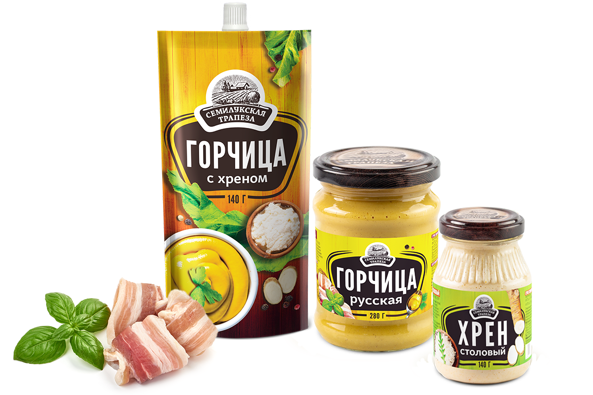 Хрен и горчица «Семилукская Трапеза»