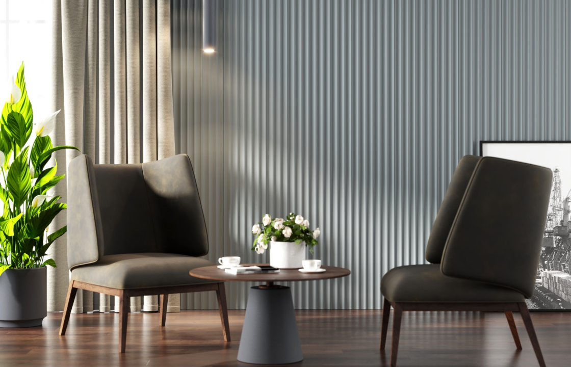 стеновые панели в интерьере