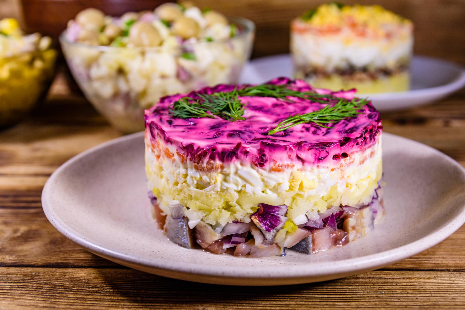 Селедка под шубой: классический рецепт и 5 сочетаний вкусов