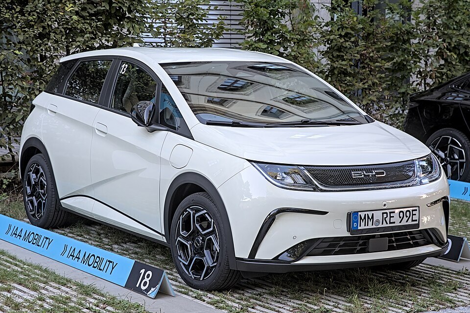 BYD Dolphin base — визуальный ориентир модели