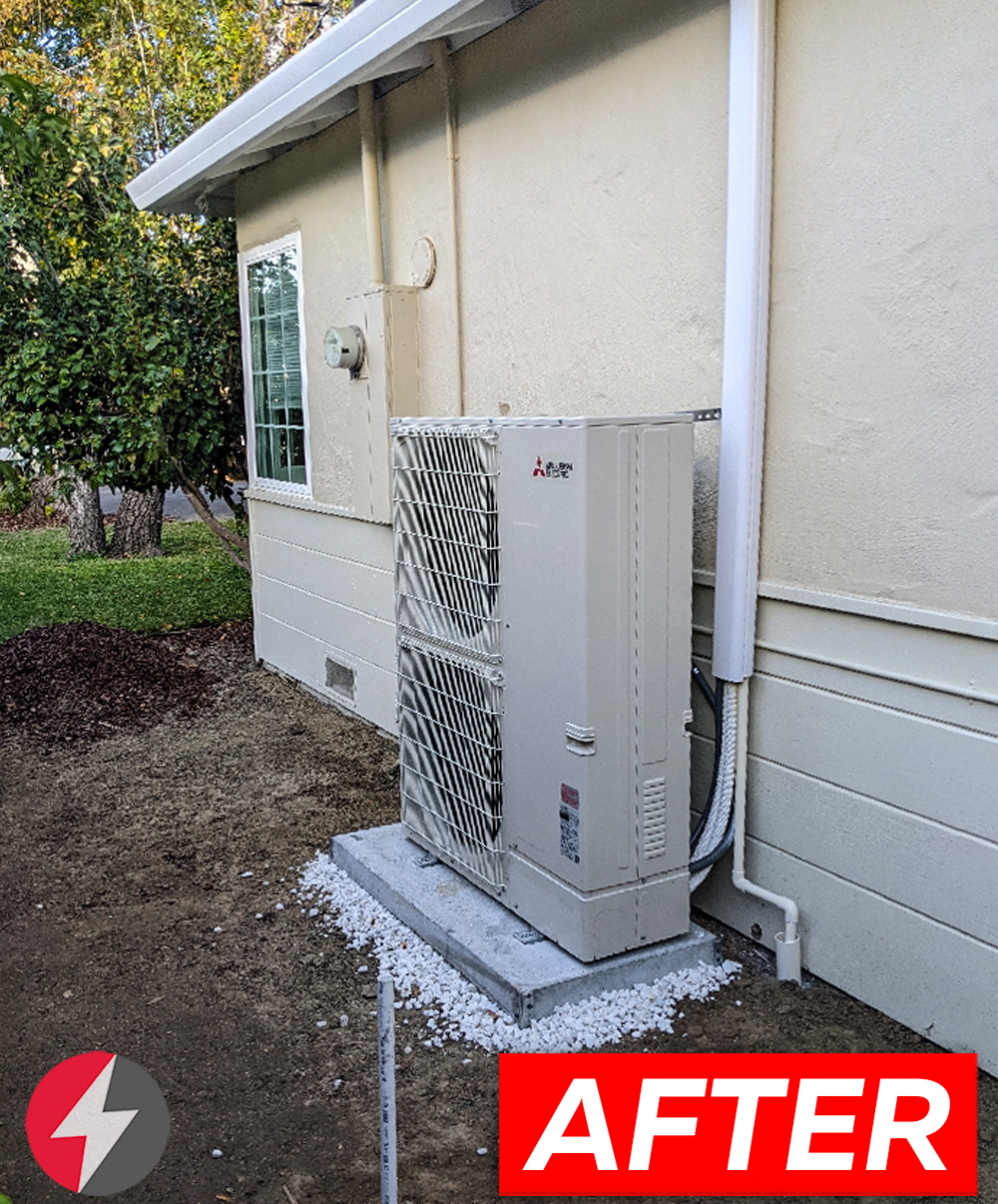 Mitsubishi M Series HVAC System Installation in Napa, California