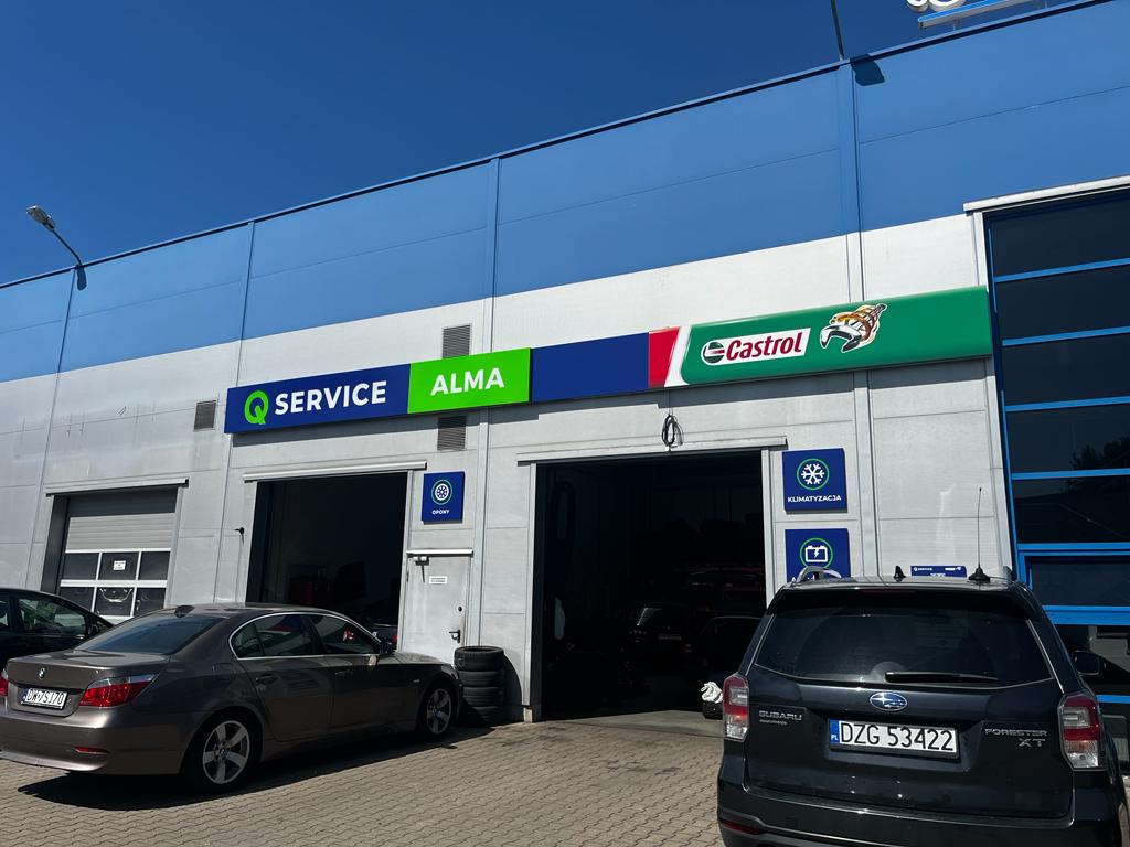 Budynek warsztatu ALMA AUTO przy ul. Grabiszyńskiej 231E