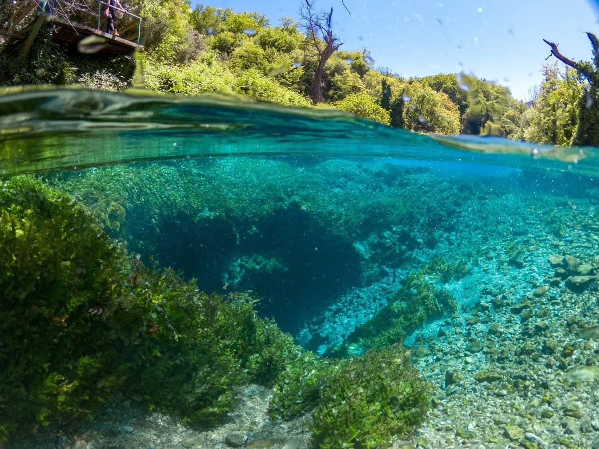 Озеро голубой глаз Албания