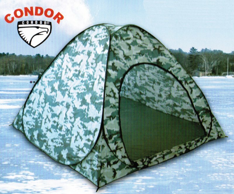 Зимняя 2-х слойная палатка Condor КМФ-2 200x200x170см.