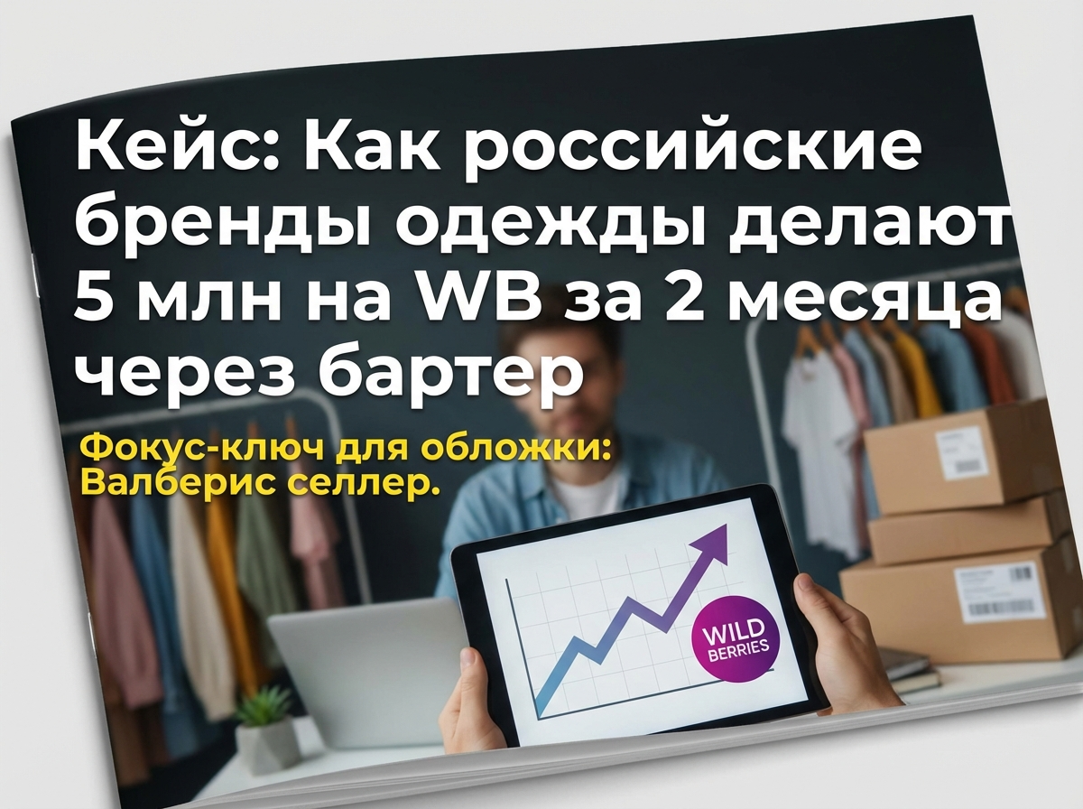 Российские бренды одежды рост продаж на Wildberries через бартер
