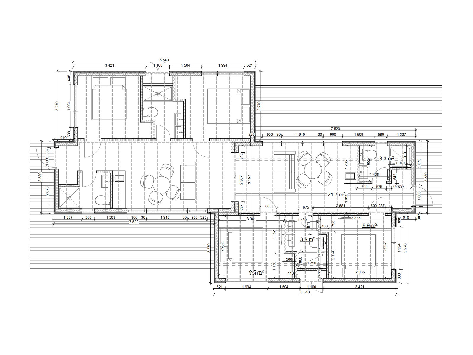 TETFLAT 096 — планировка