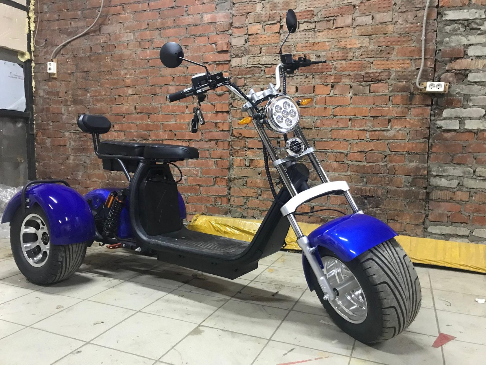 Trike kit for scooter