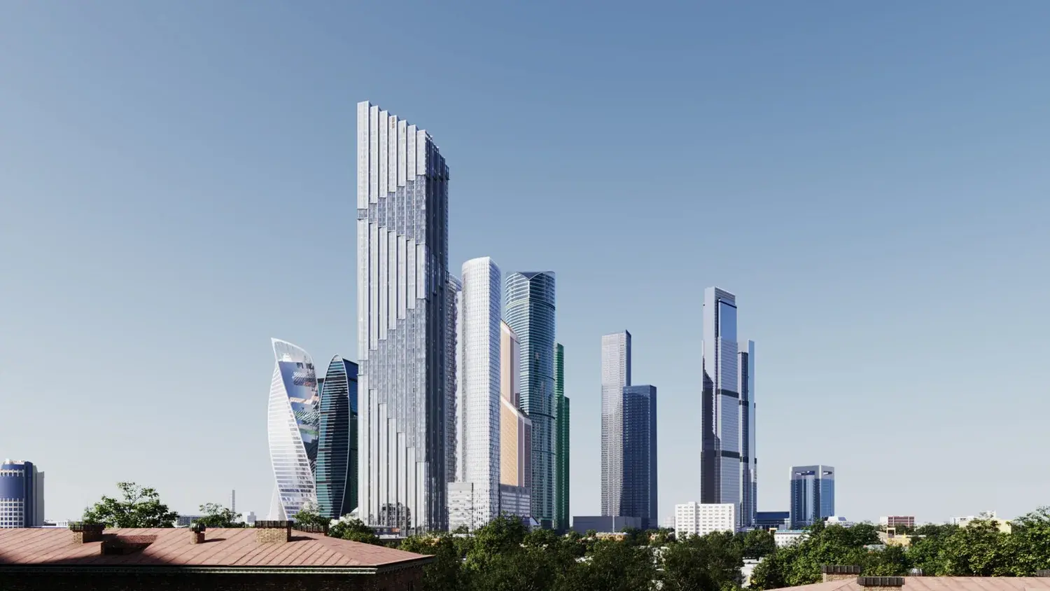 Архитектура небоскрёба Дом Дау