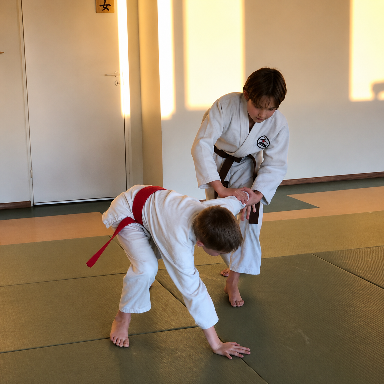 Aikido class
