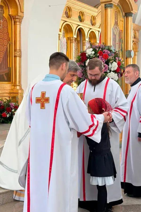 День рождения алтарника Николая Изосимова