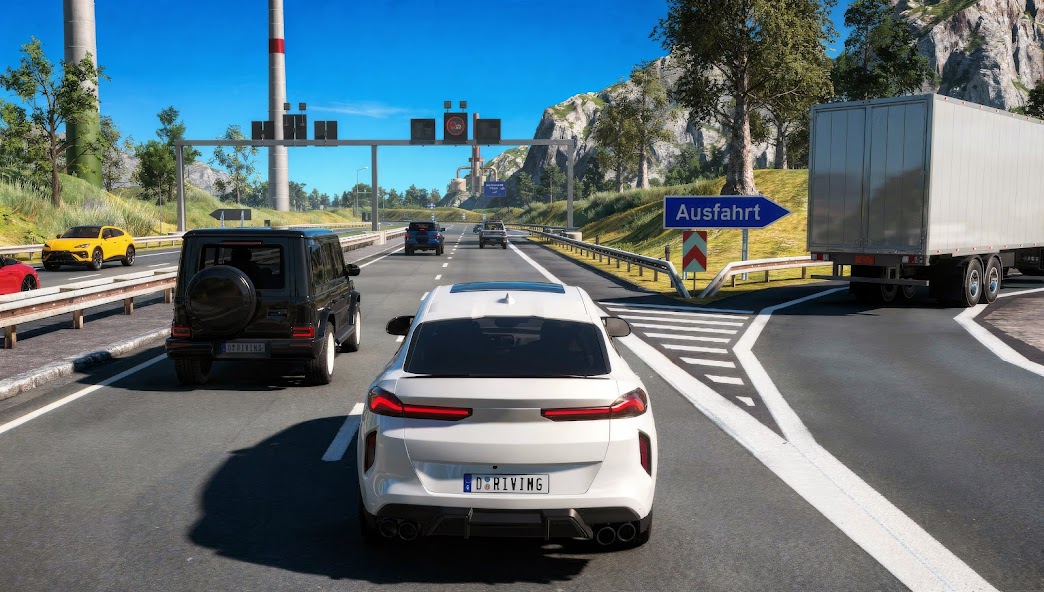 Driving School Simulator EVO car game for mobile