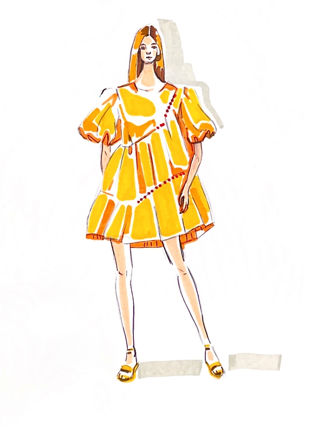 Скетчи маркерами на корпоративном мероприятии