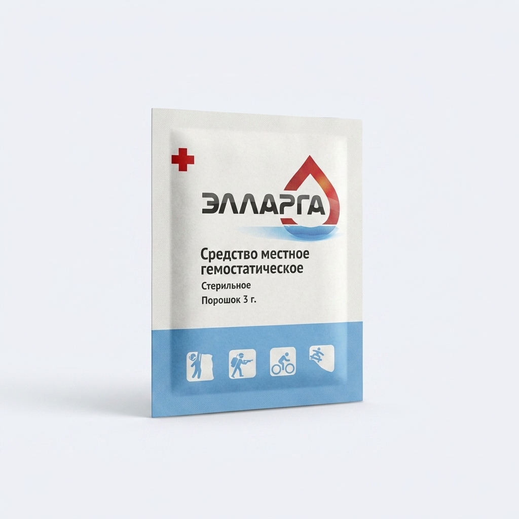 ЭЛЛАРГА порошок 3 г.