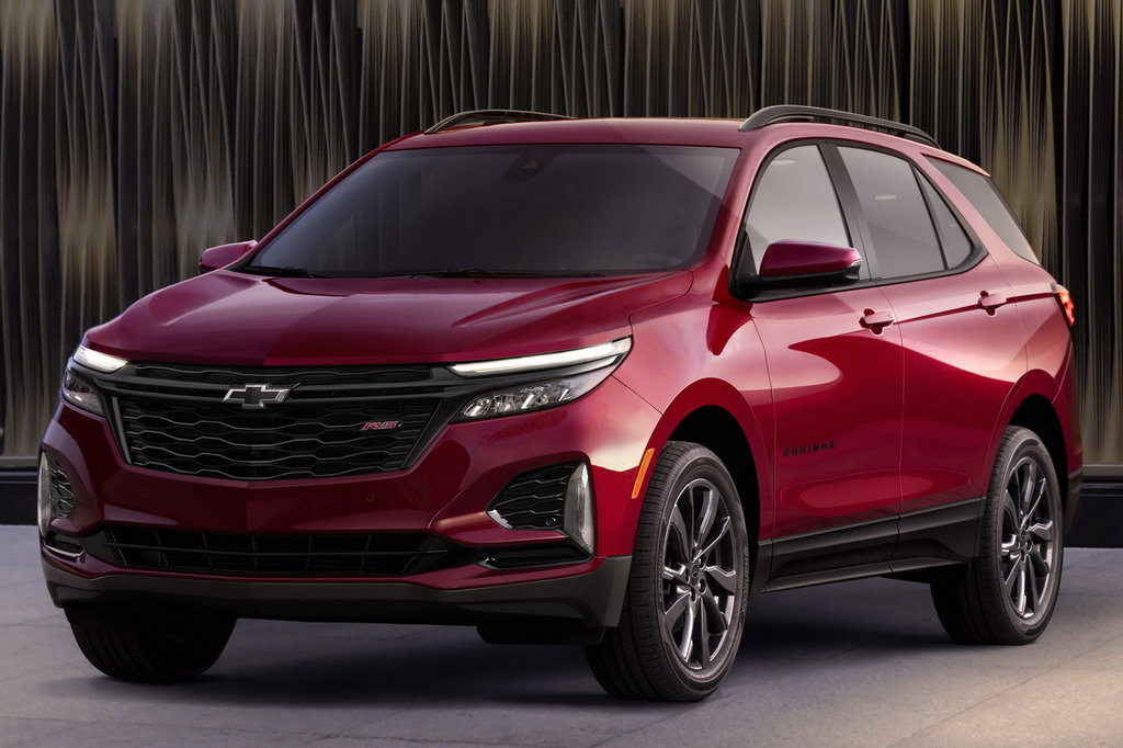 Chevrolet Equinox 2024 экстерьер — главный снимок