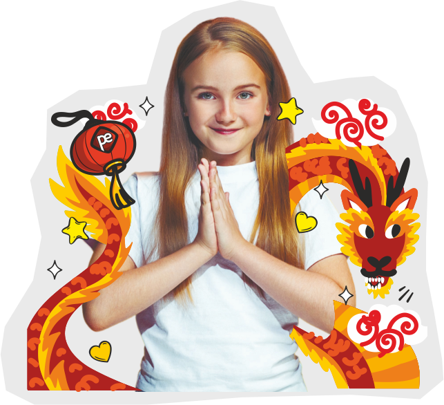 Девочка, обучающаяся английскому в PlanetEnglish