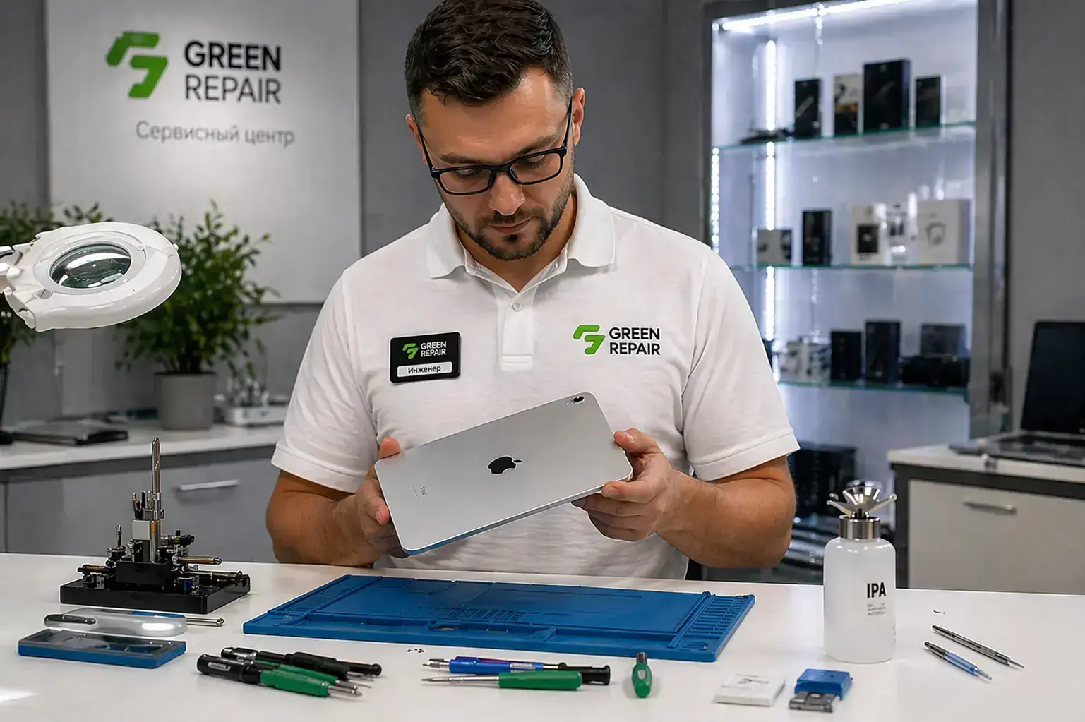 Ремонт iPad в сервисном центре Green Repair в Москве