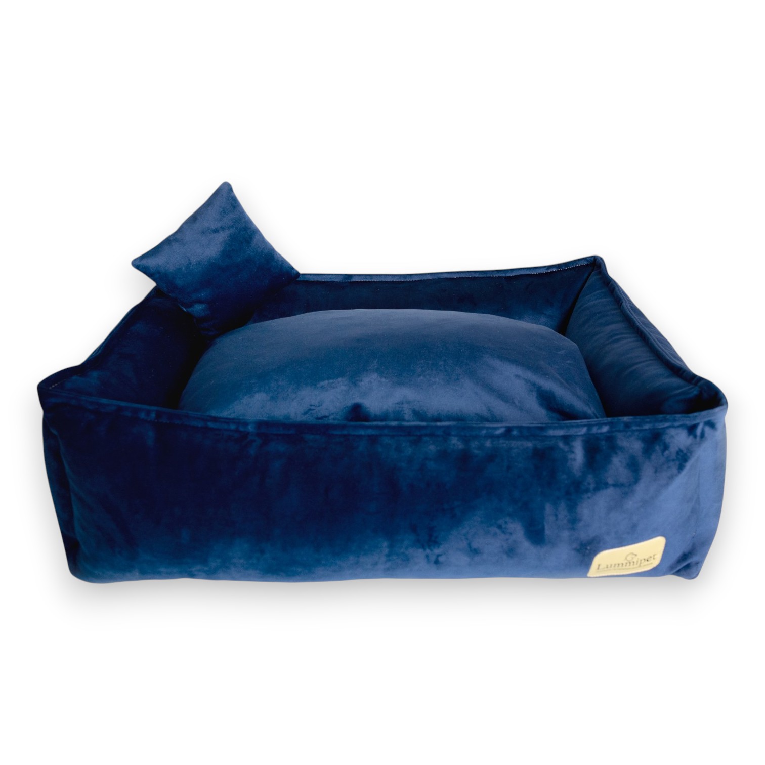 лежанка прямая синяя