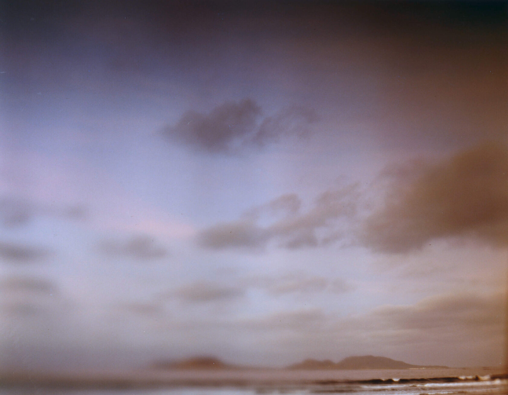 Horizon. Lanzarote. 2010. Color Negative 4×5 inch.