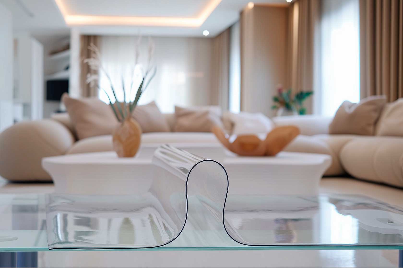 Мягкое стекло для стола