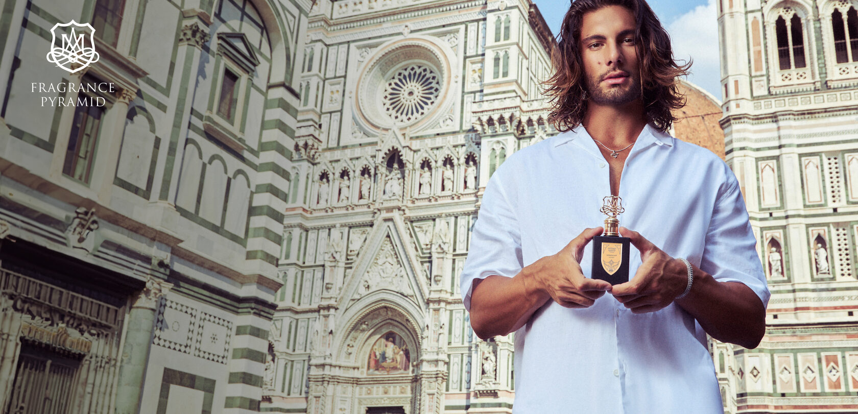 man with SEDUTTORE perfume
