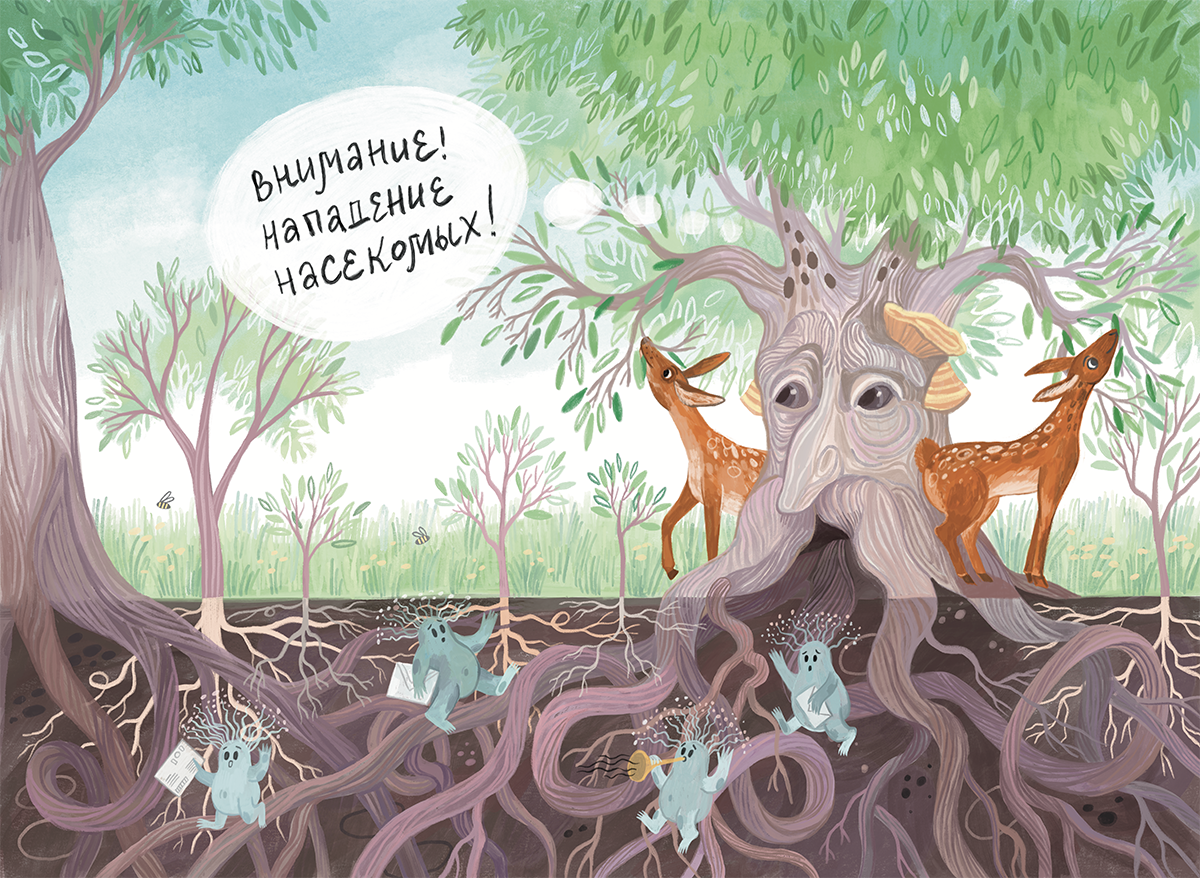 корни. тайная жизнь растений