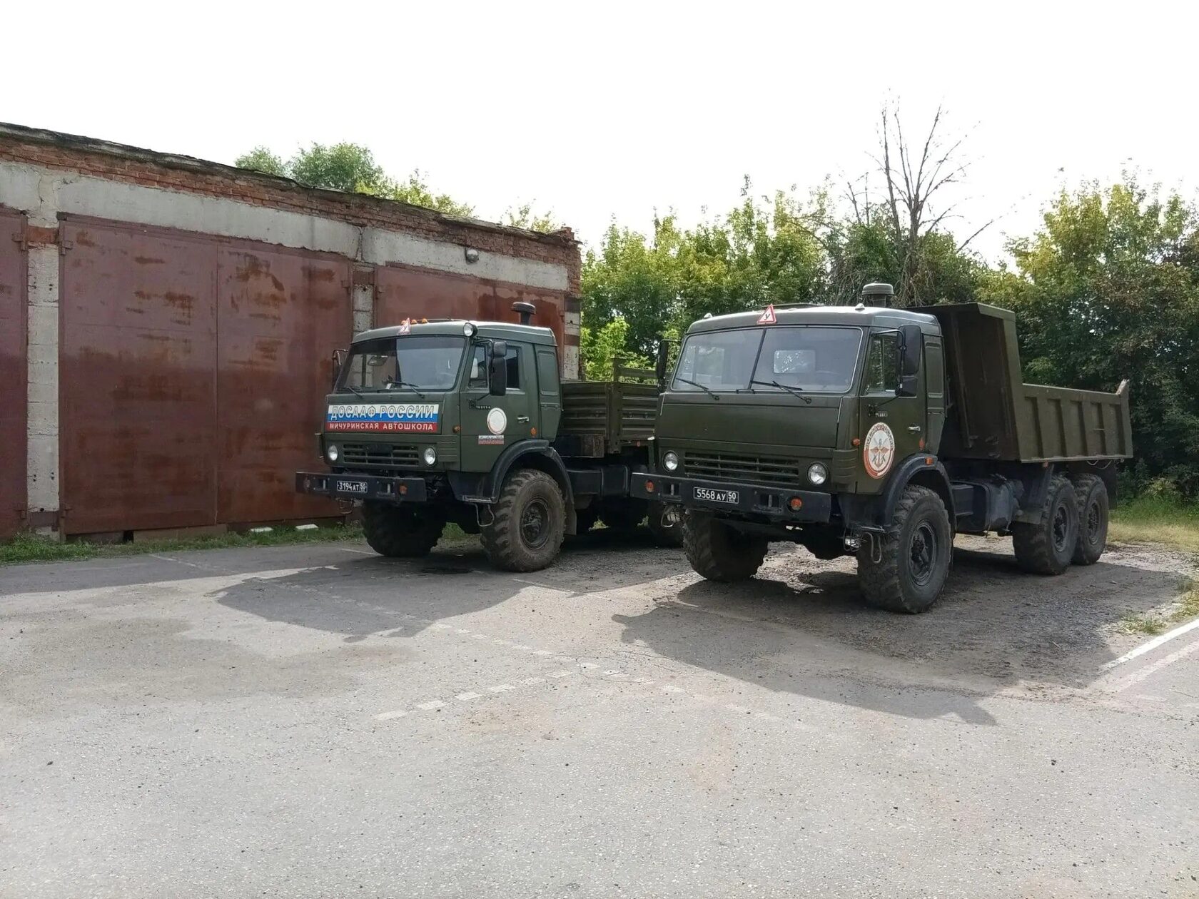 Учебная мастерская автошколы ДОСААФ