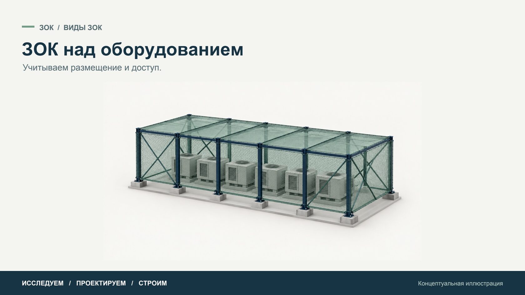 ЗОК над оборудованием — Концептуальная иллюстрация