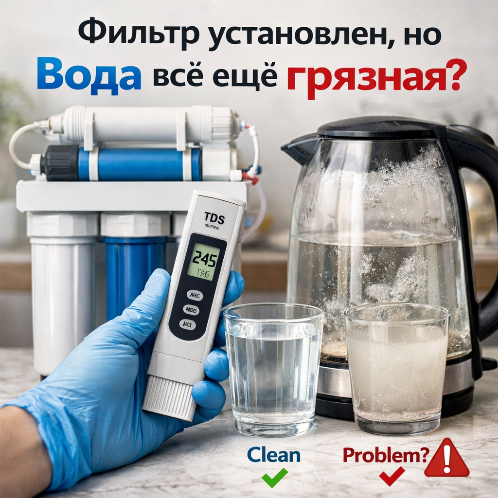 Water Filter Testing Water Filter Test in Cyprus – Reverse Osmosis & TDS Check | altlab