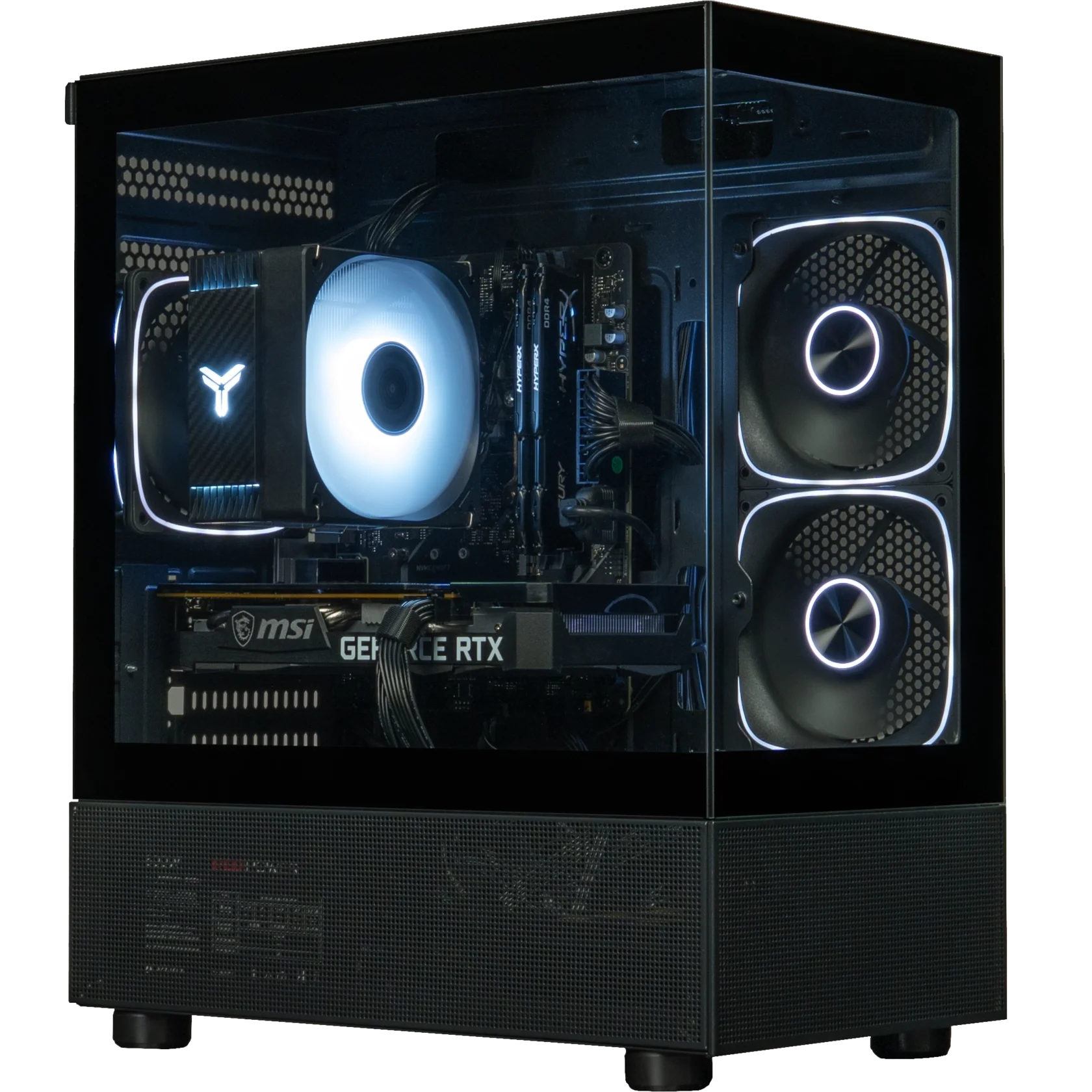 Игровой ПК RYZEN 5 7500F RTX 5060 TI чёрный