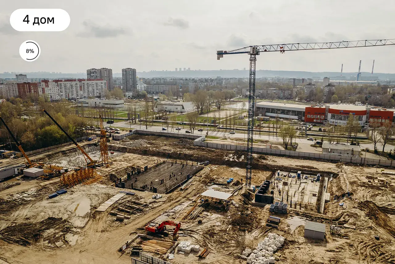 Ход строительства ЖК Новая Львовская — апрель 2026