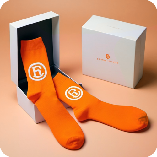 носки с логотипом на заказ