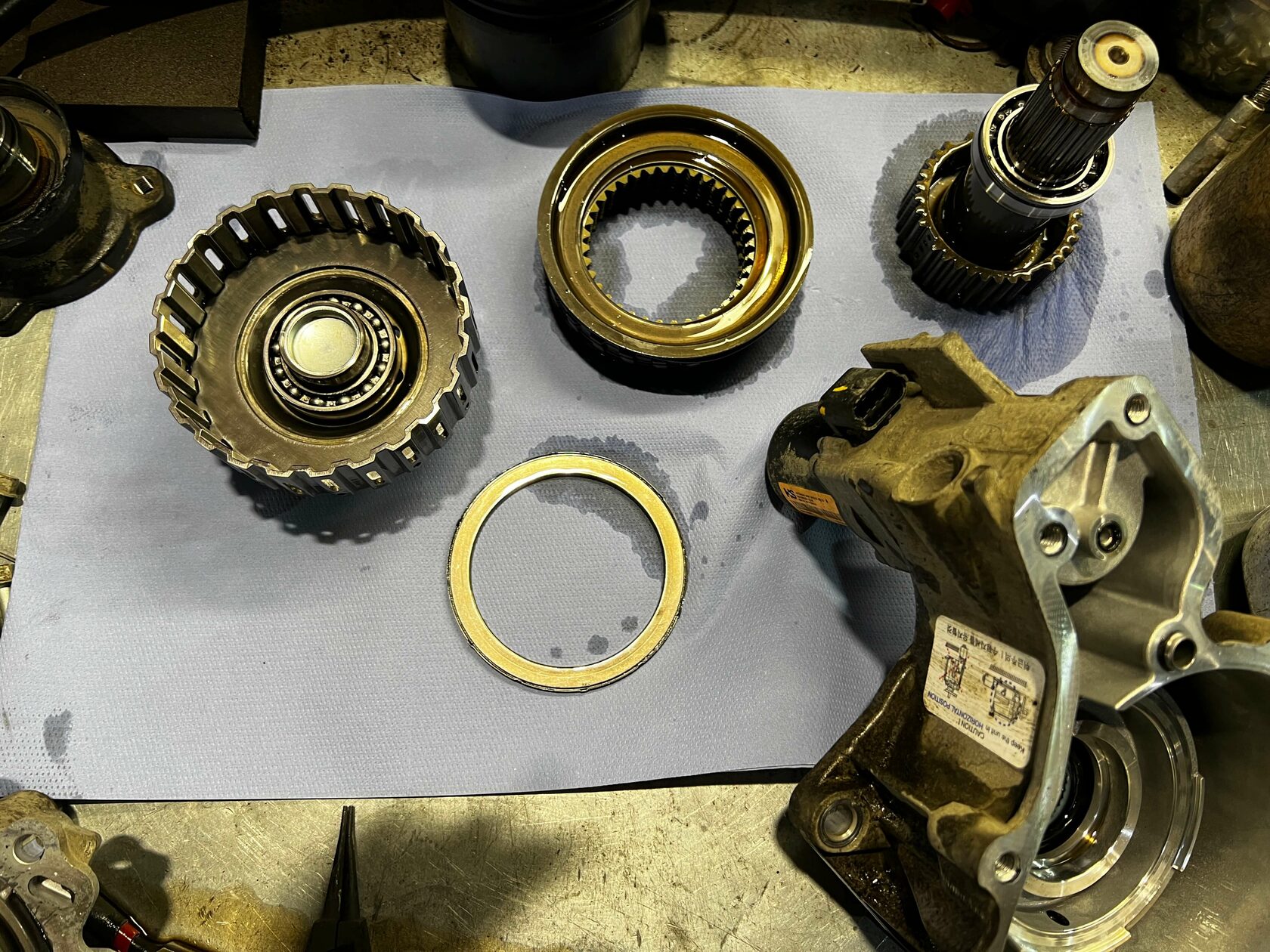 Пакет фрикционов муфты Санта Фе