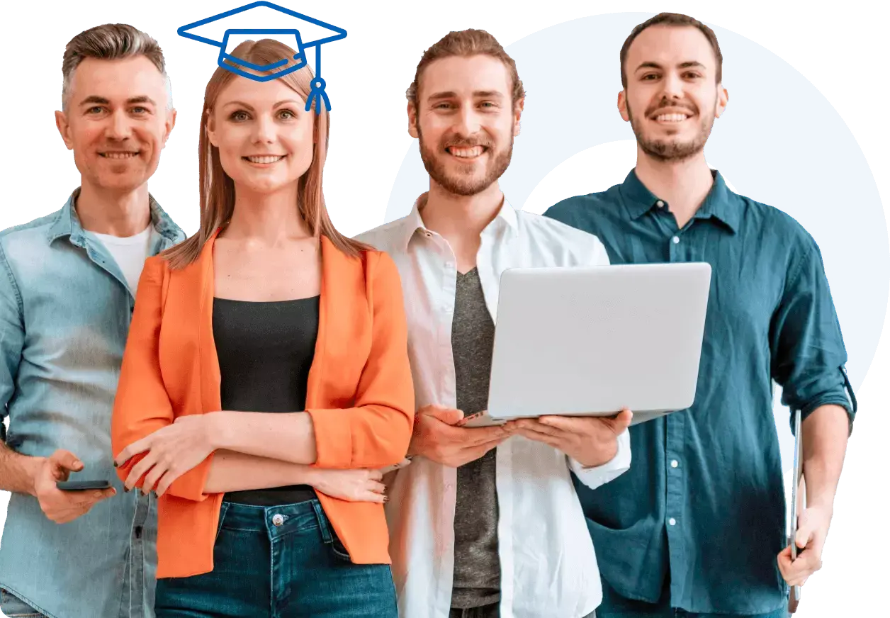 студенты автошколы ДОСААФ