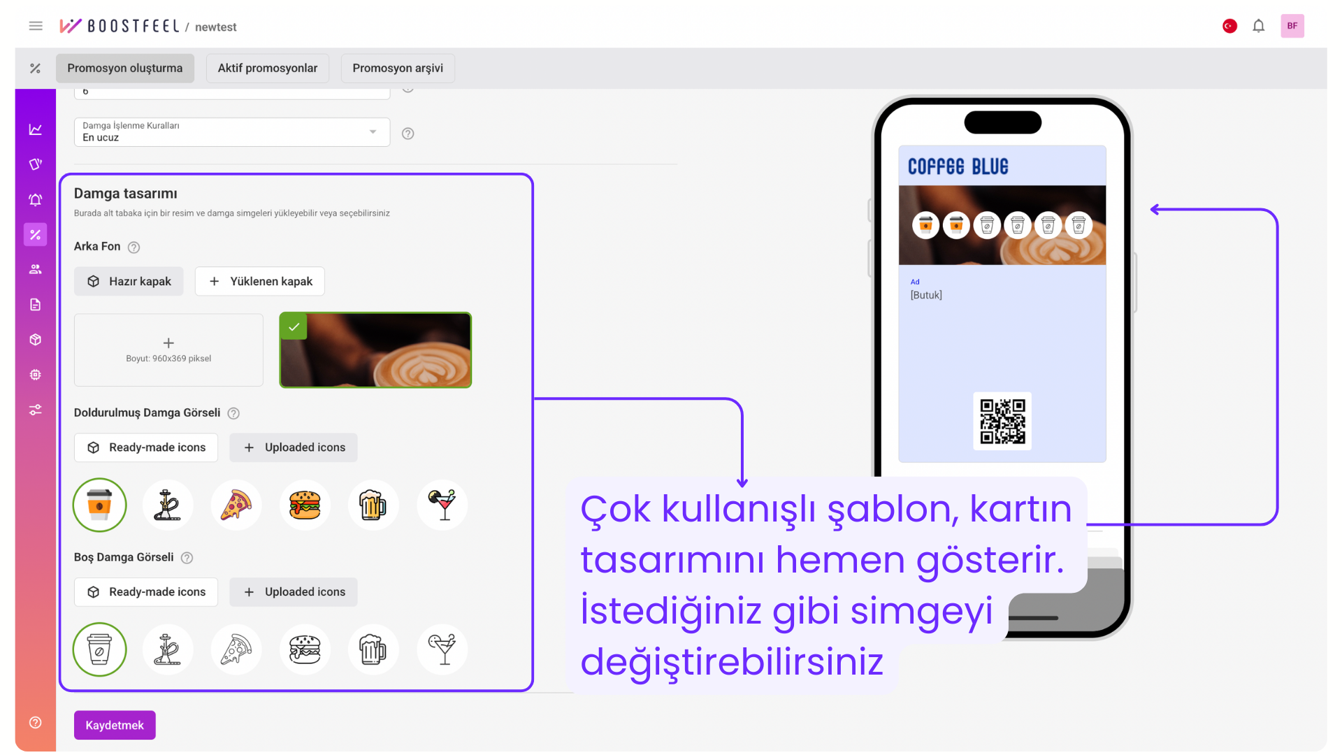 Müşteri Sadakat Kartı