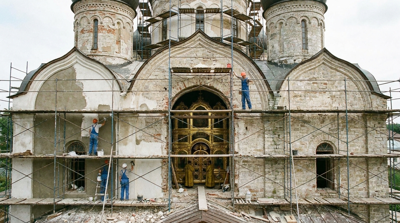 реставрация храма