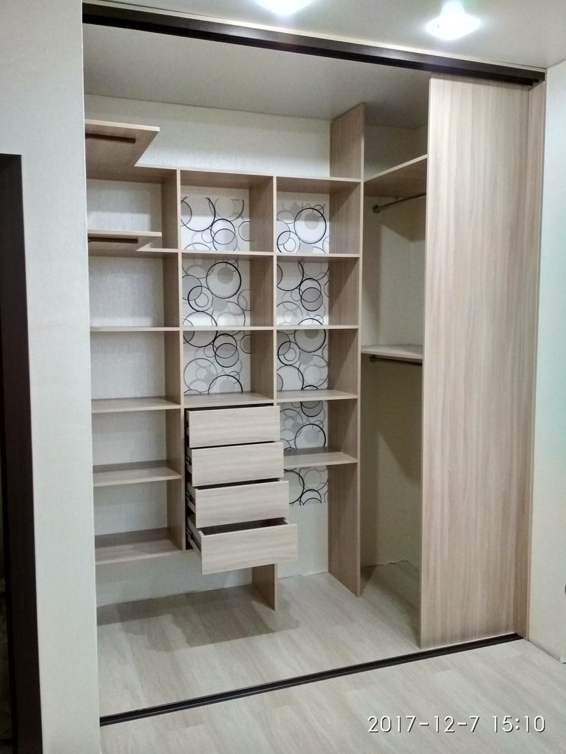 Встроенные шкафы в гардеробную