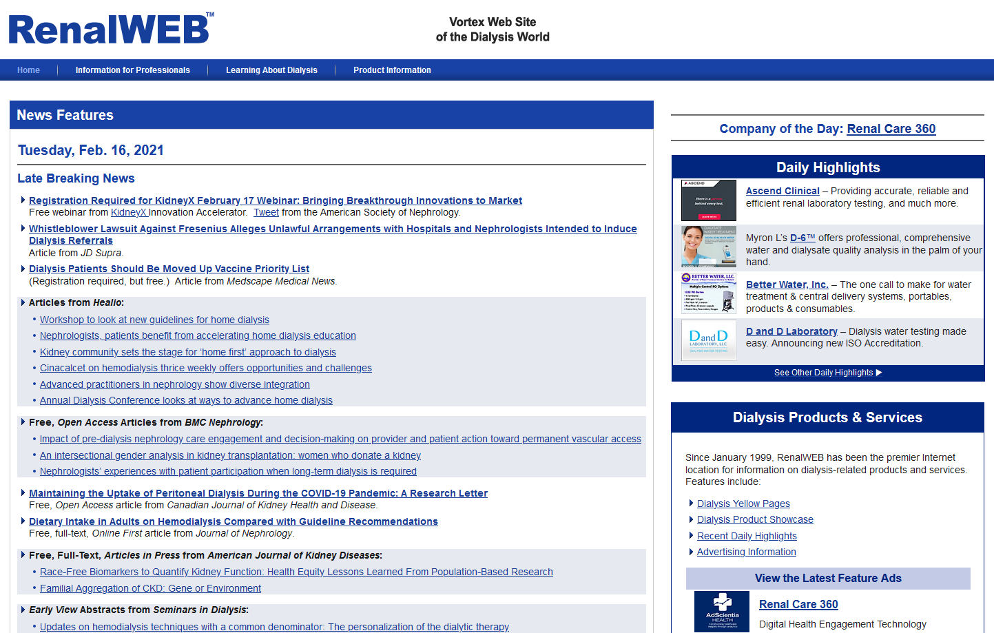 RenalWEB