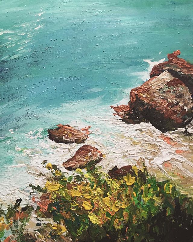Second early work, a quieter painting still searching for form
