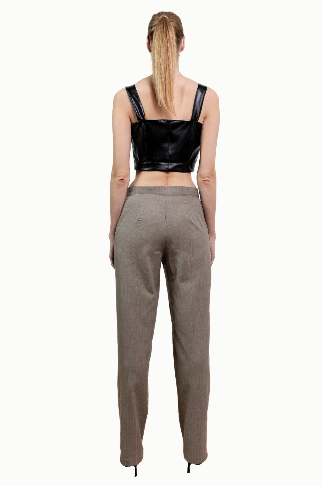 Брюки женские классические с молниями большого размера на заказ ...