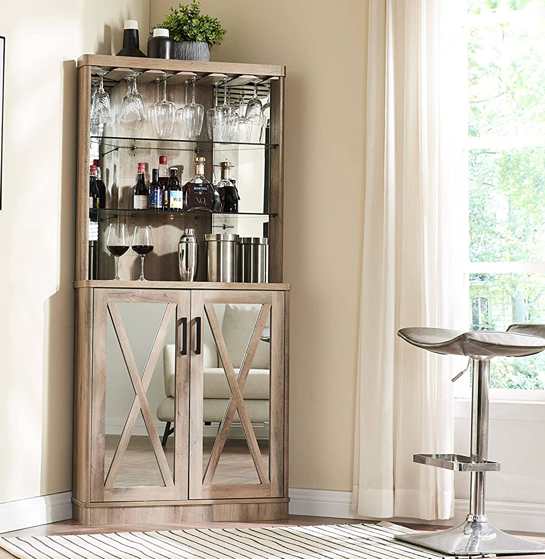 The Best Corner Coffee Bar Cabinets for Home