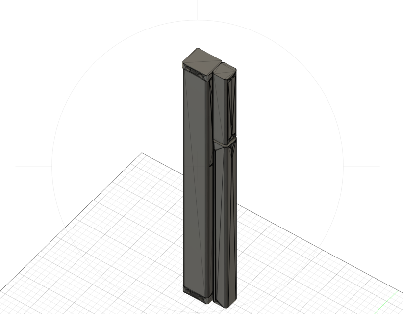 3d модель без цепи Привод дымоудаления PLR6/500