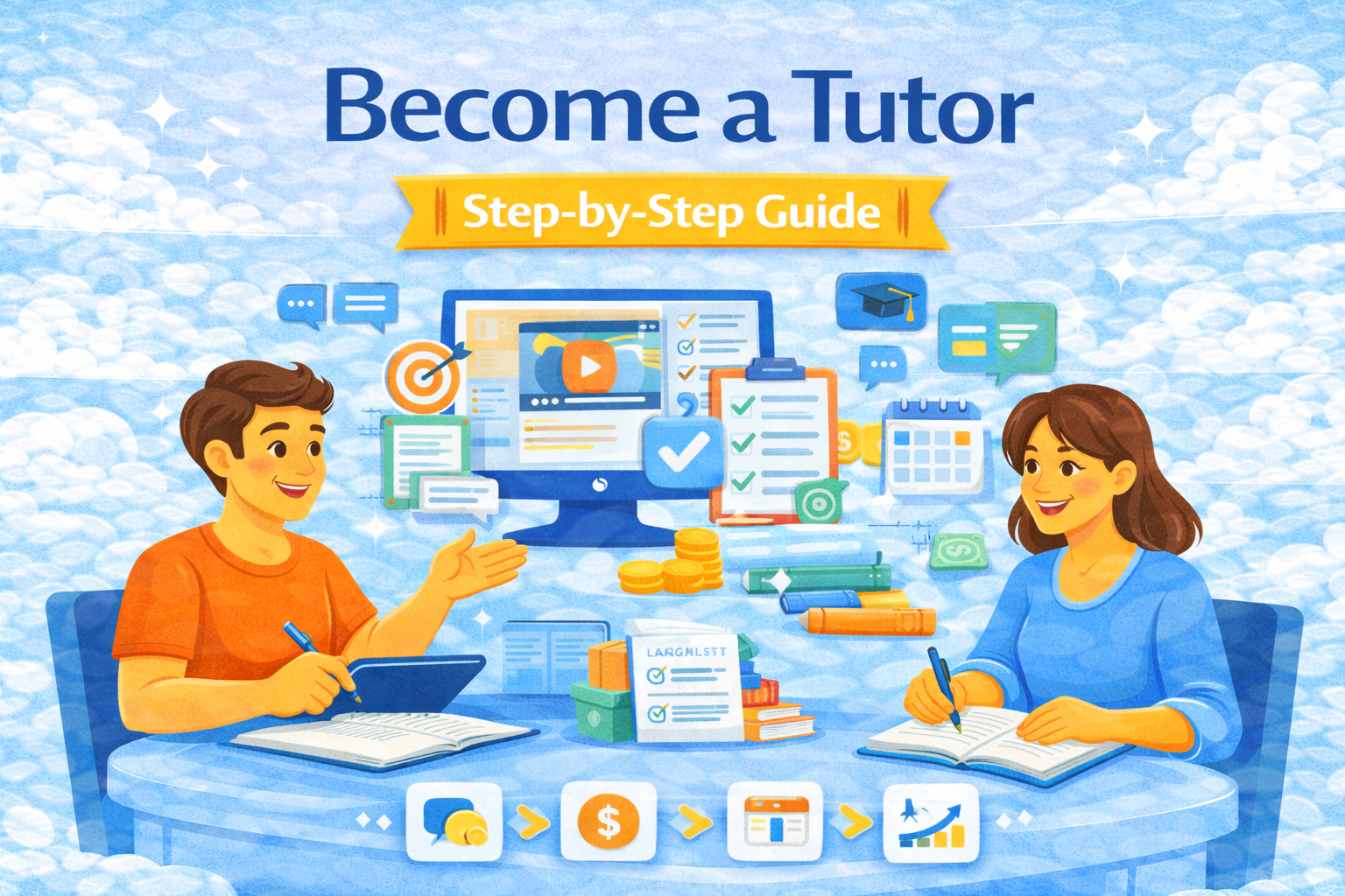 Want to become a tutor in 2026? Here’s a practical playbook: choose a niche, set pricing, get your first students, stay compliant, and scale with products—not burnout.